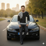 100% Wool Crew Neck Sweater Men - Image 3