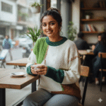 Unisex 100% Wool Crew Neck Sweater Women - Image 4