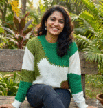 Premium Unisex 100% Wool Crew Neck Sweater (Women’s Fit) - Image 2